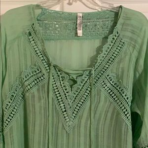EUC Mariarerio Blouse Size Large